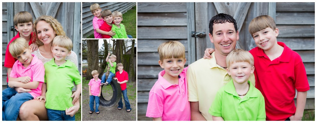 Family Portrait on Farm