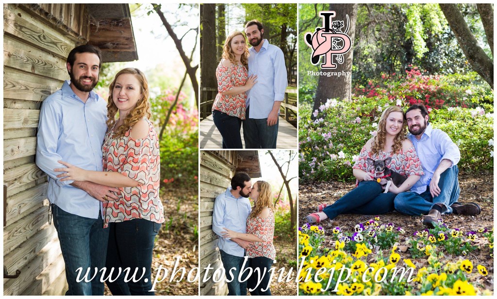 Engagement Portrait at Swan Lake