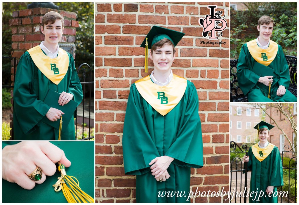 High School Senior Portrait at USC Horseshoe