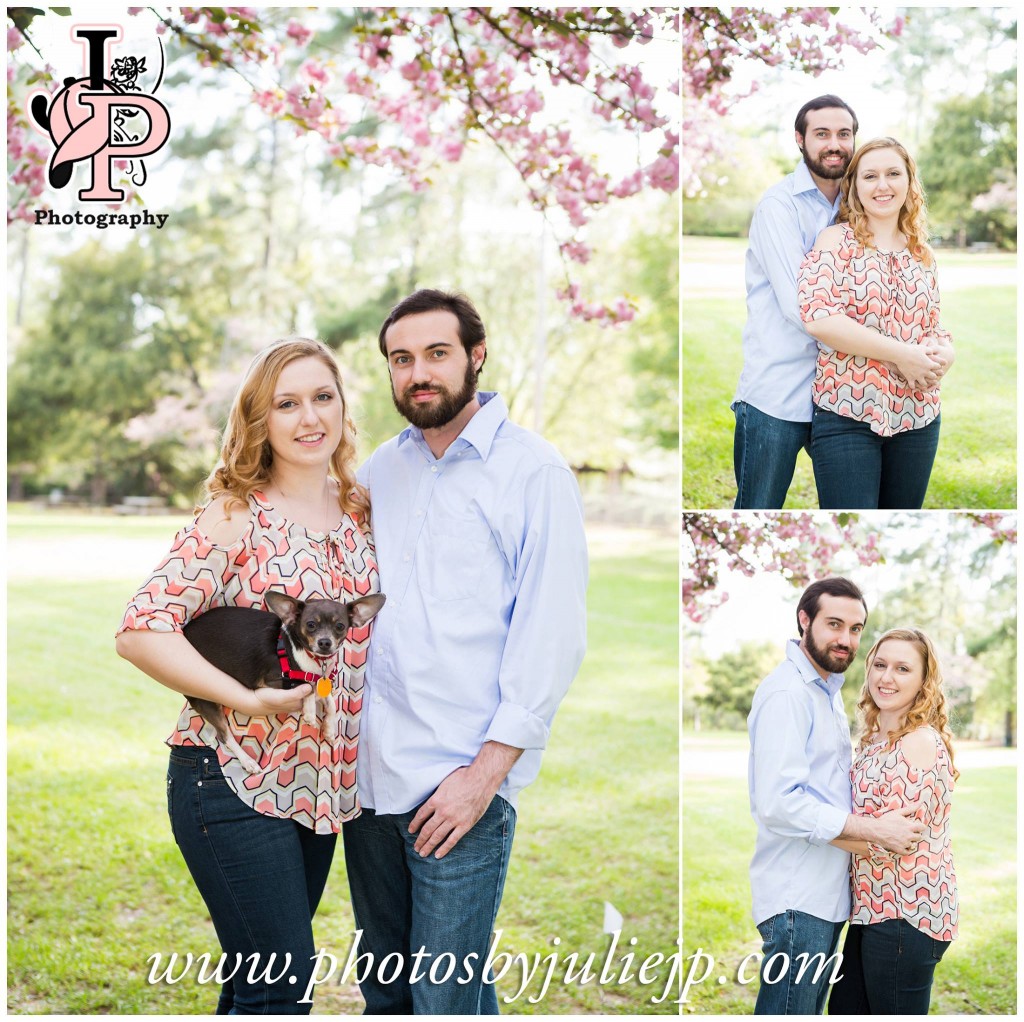 Engagement Portrait at Swan Lake