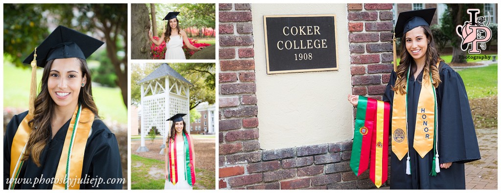 Cap and Gown Senior Portrait