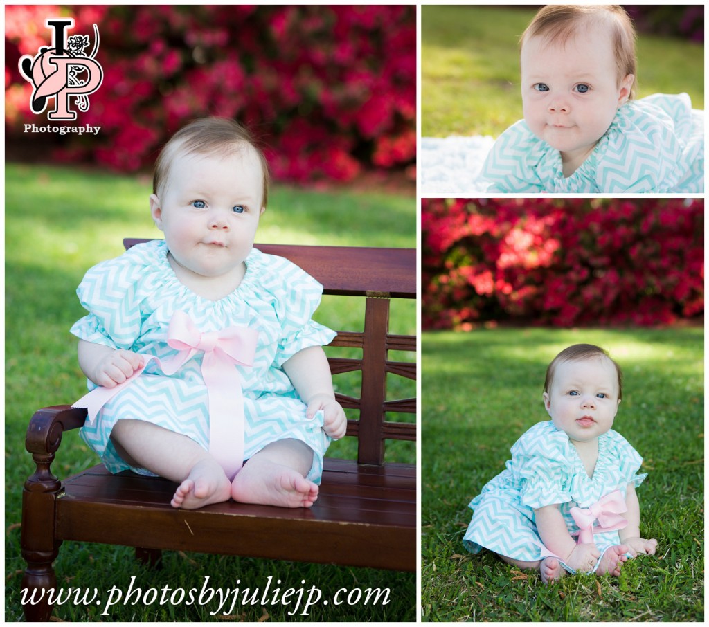 Baby Girl Portrait in Hampton Park