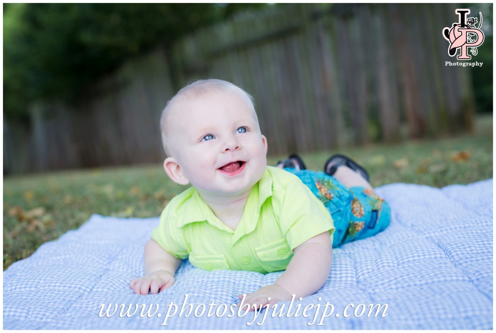 Baby Portrait at Historic Camden with Blanket