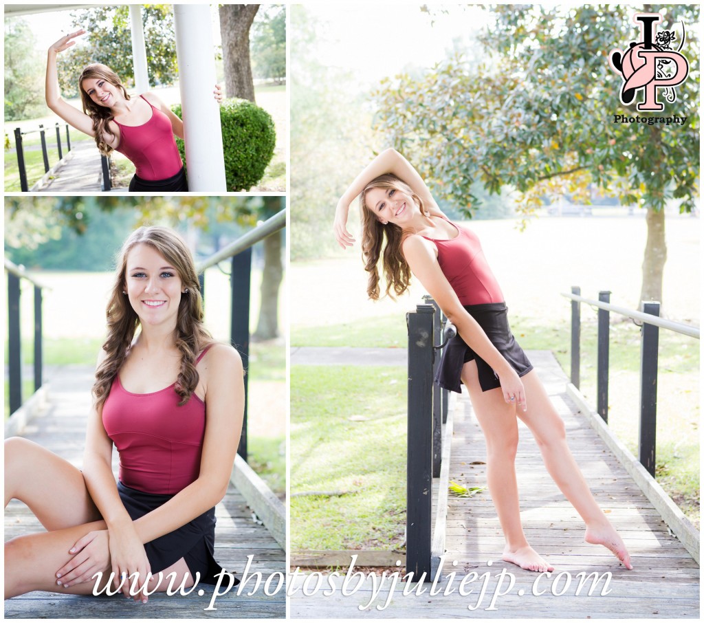 High school senior dancer