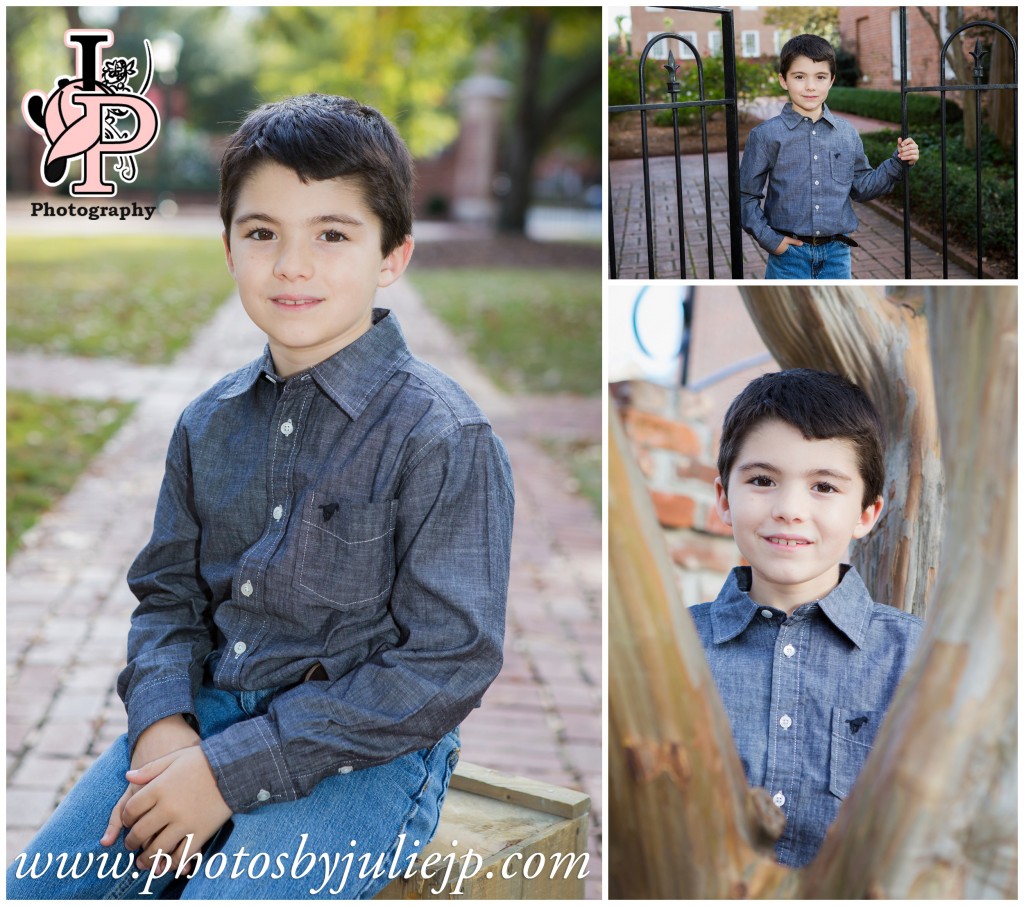 boy portrait in gray