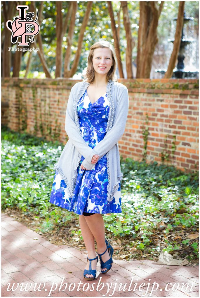 college senior portrait at usc