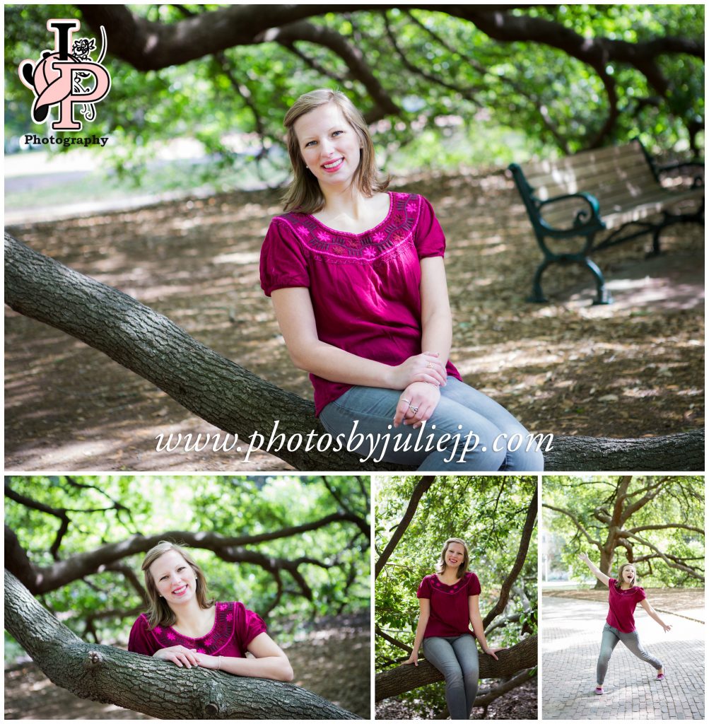 usc horseshoe senior portrait